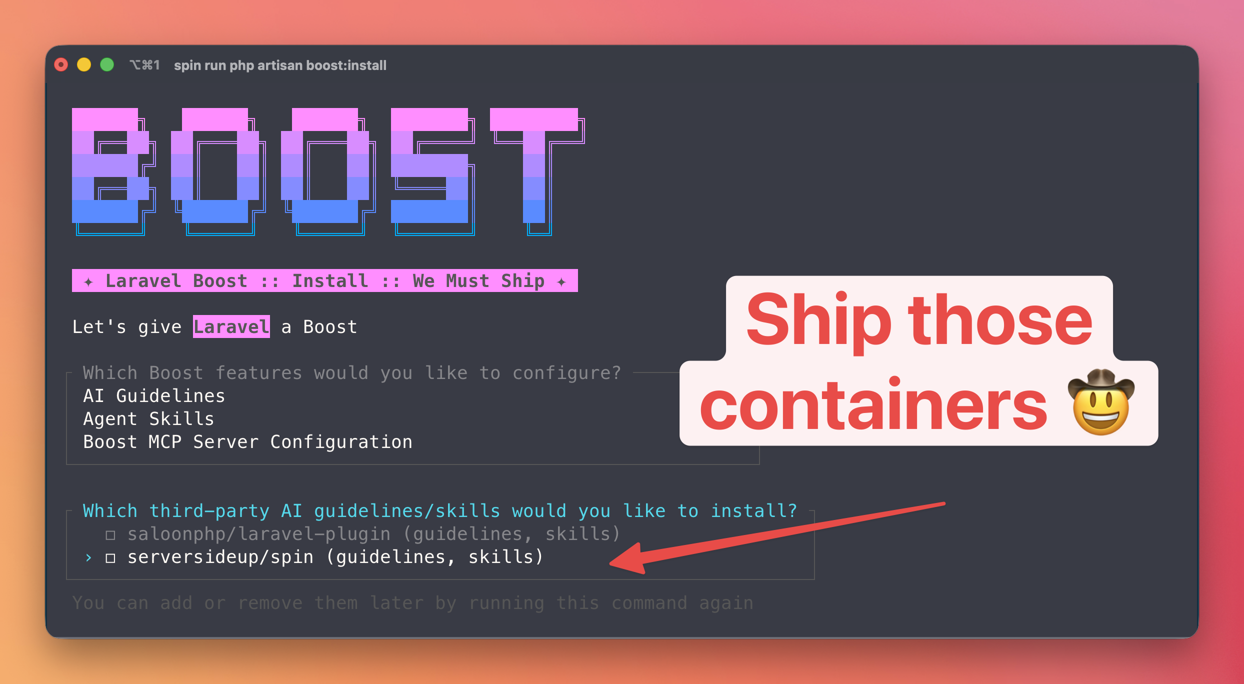 Laravel Boost
