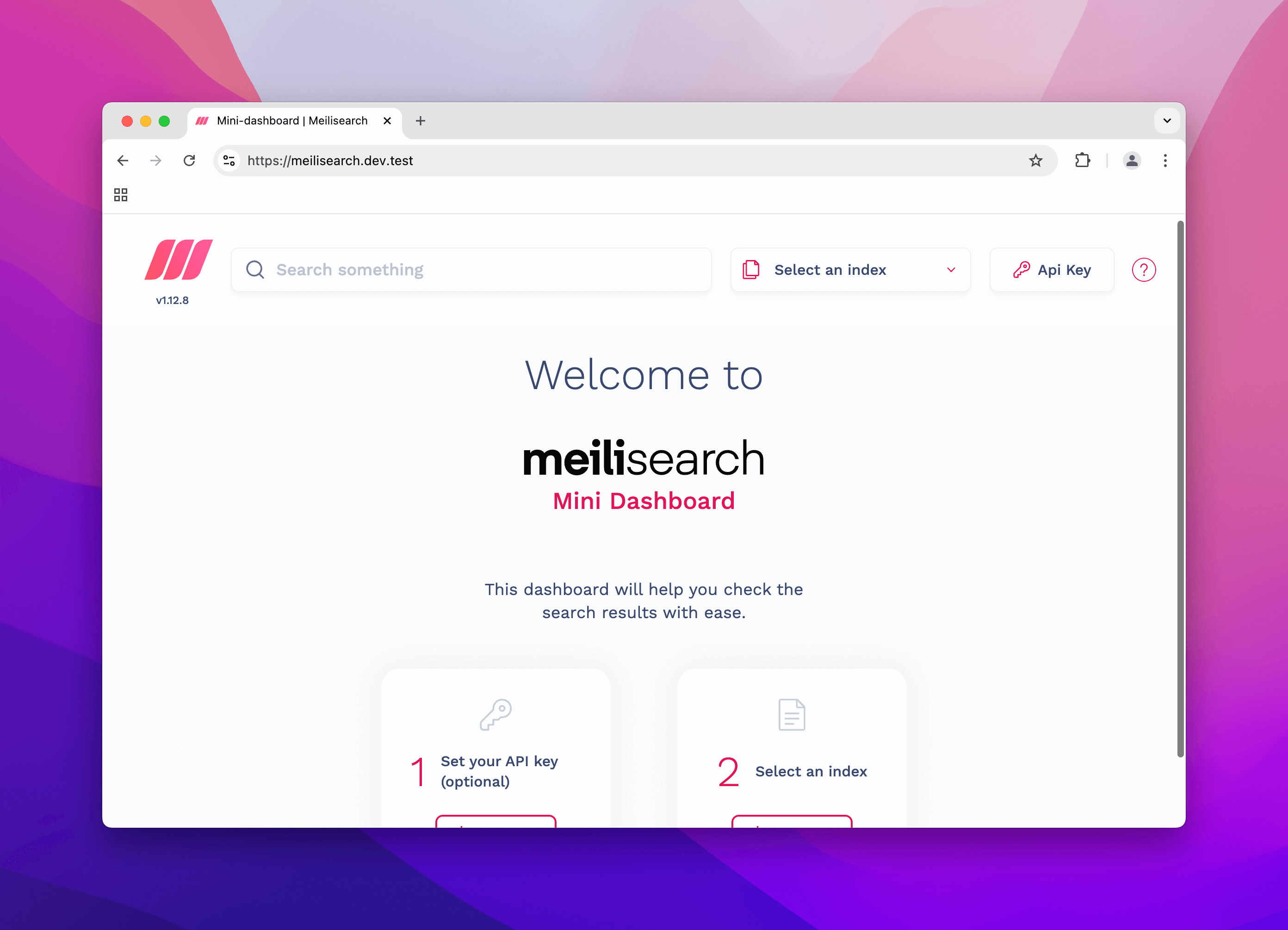 Meilisearch UI